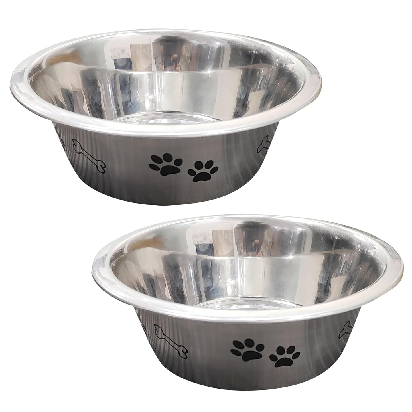 dog feeding bowl 1600 ml - Pack of 2