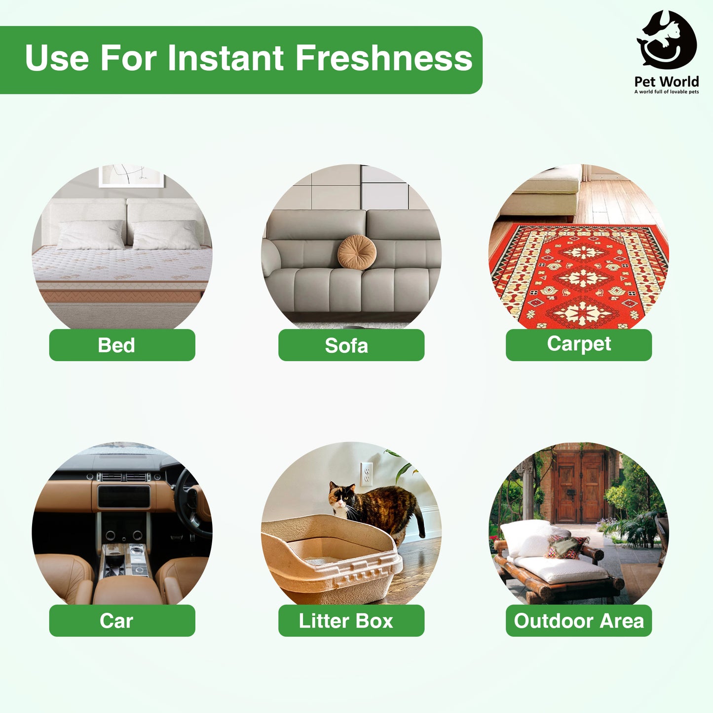 use for instant freshness
