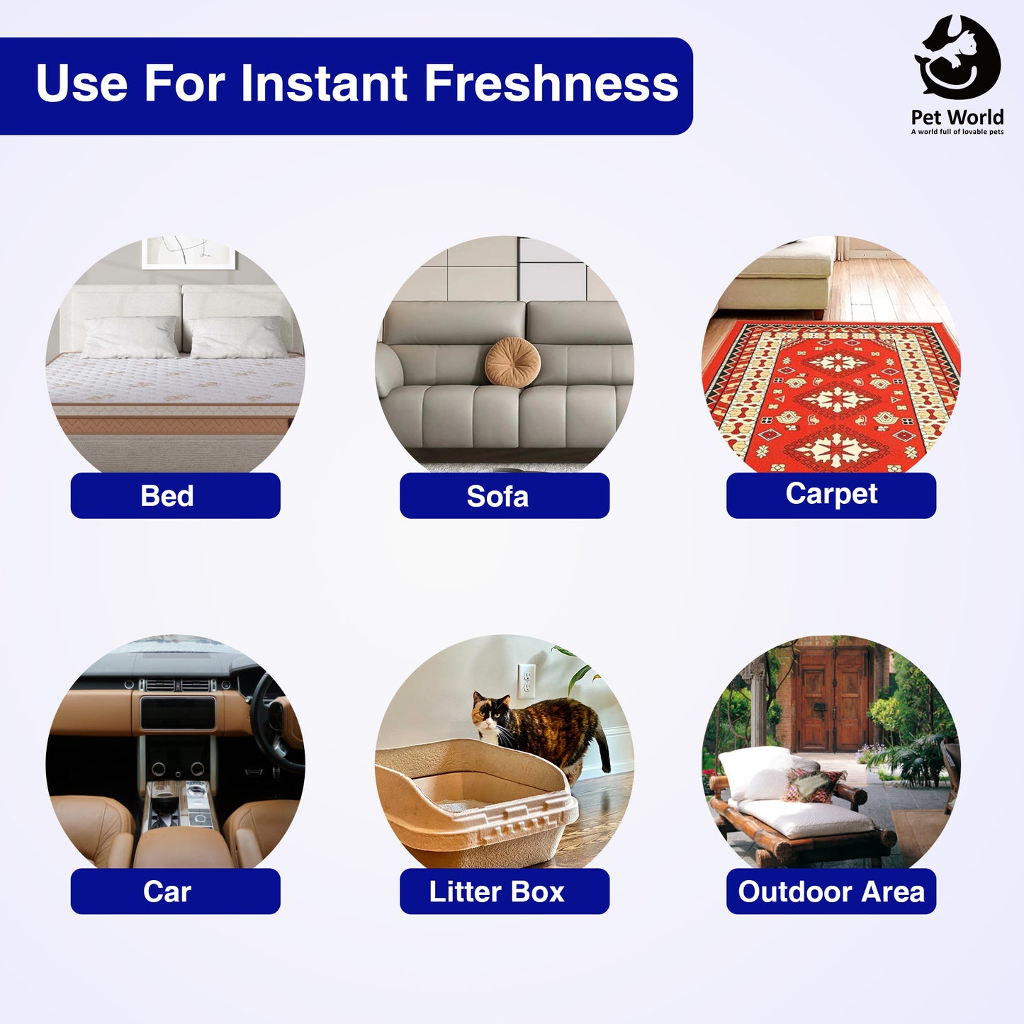 instant pet area freshener