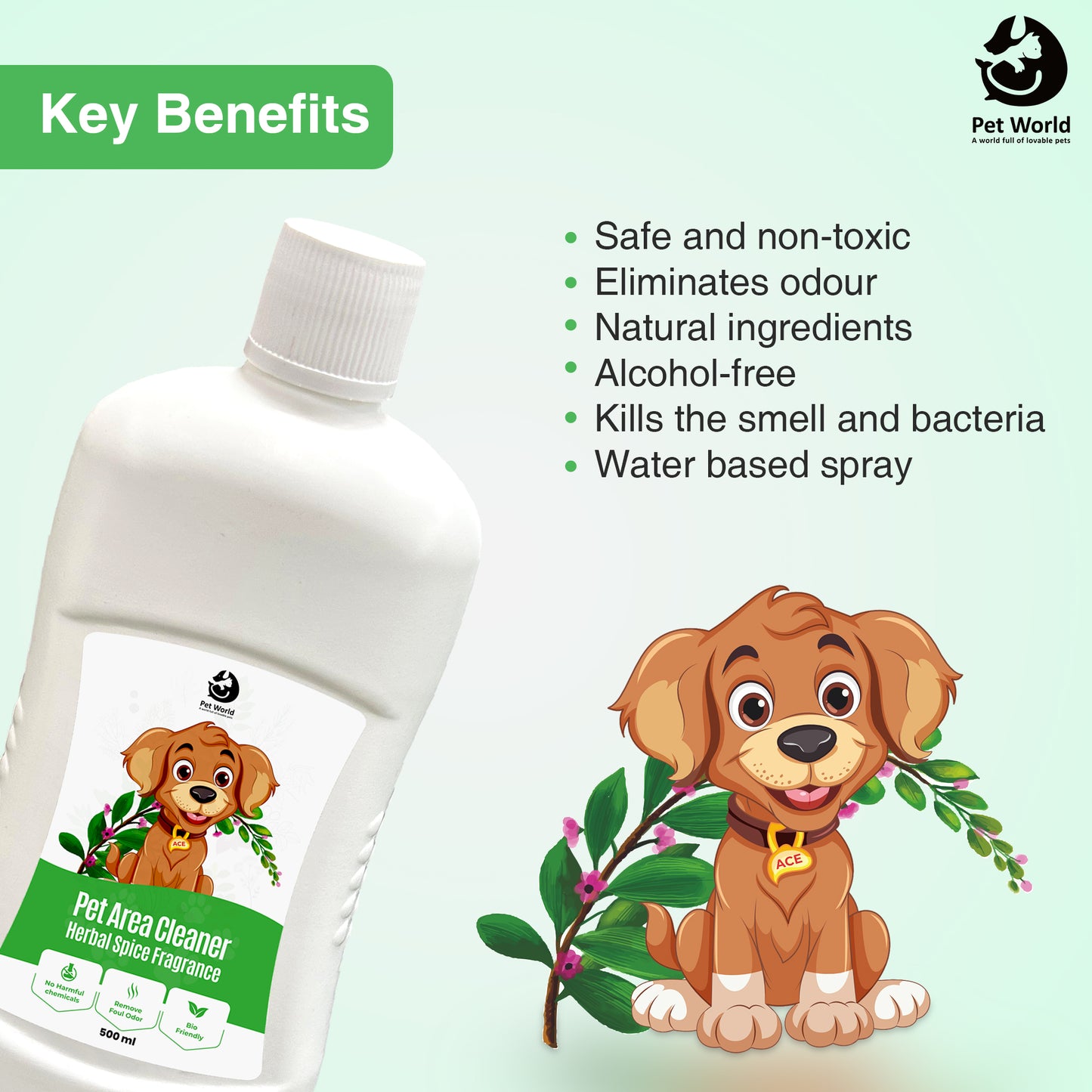 benefits of pet area cleaner