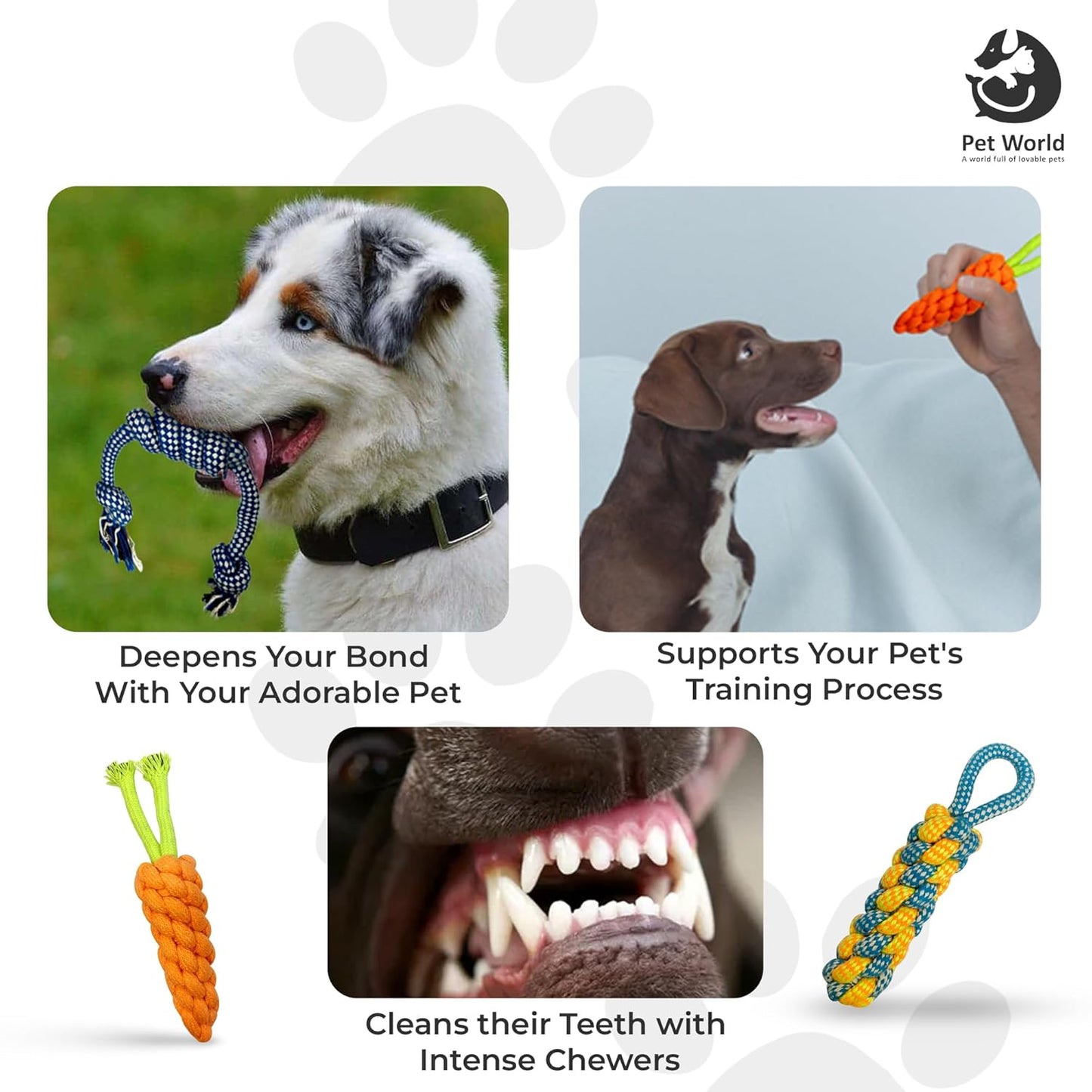 advantages of dog rope toys