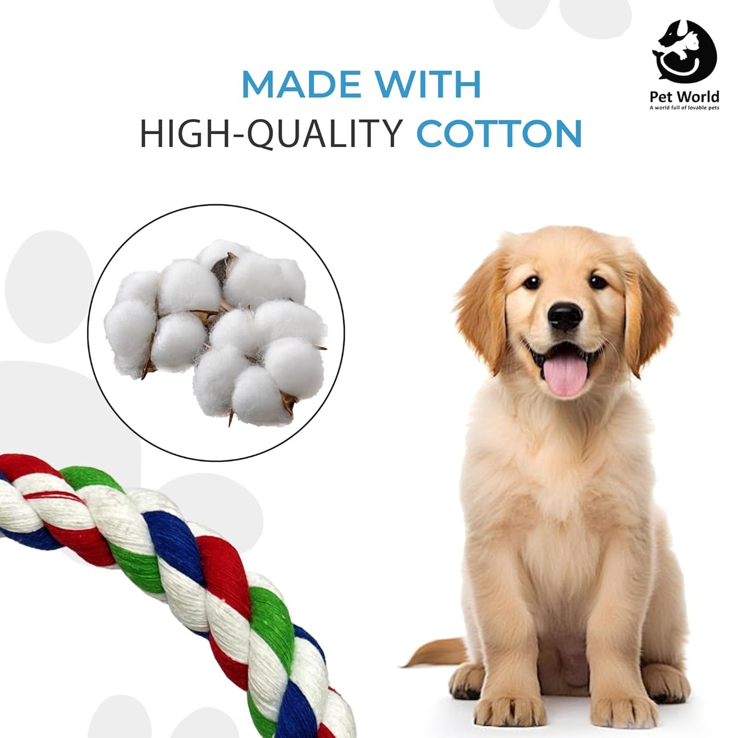 high quality cotton disk for dogs