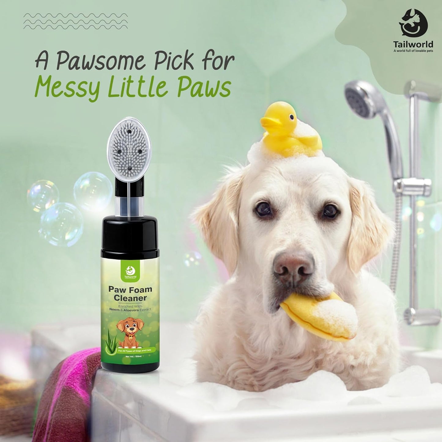 Tailworld Paw Foam Cleaner