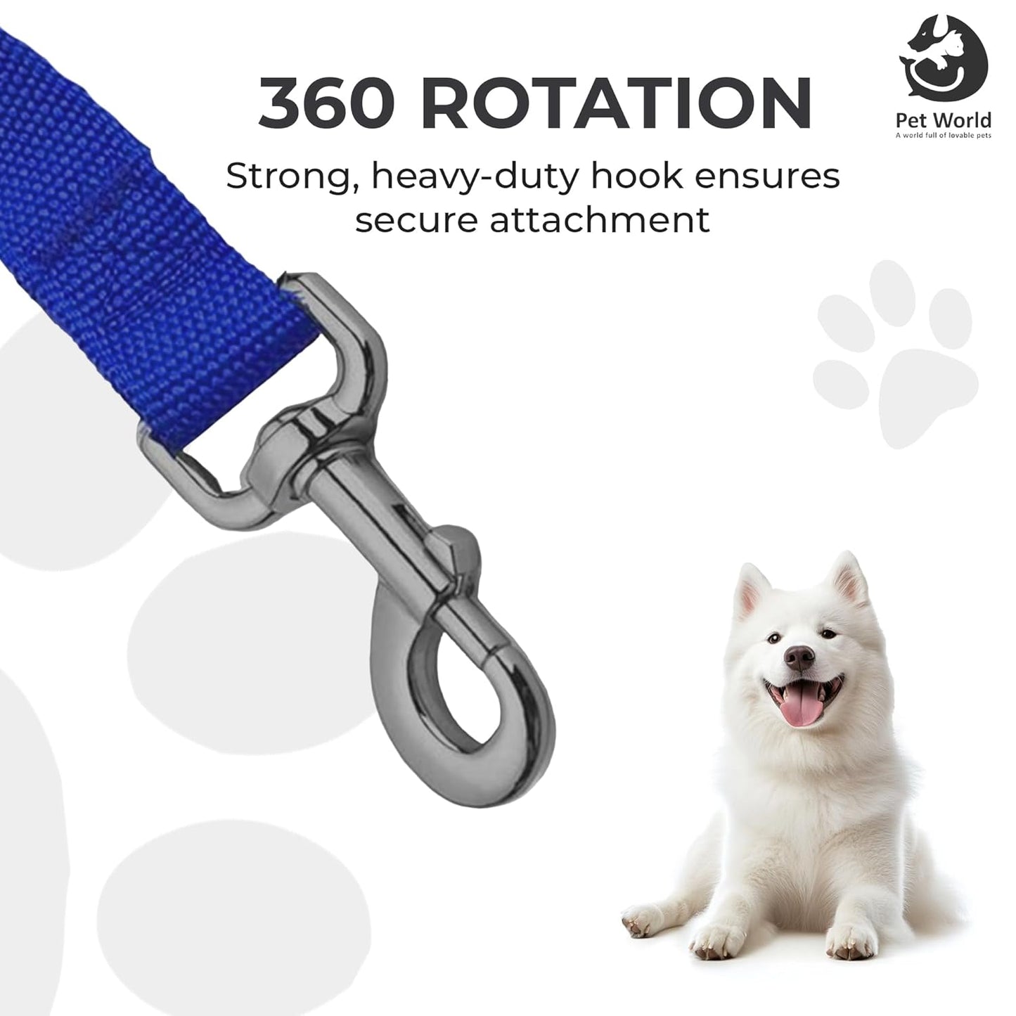 Tailworld Soft Nylon Dog Harness - Blue