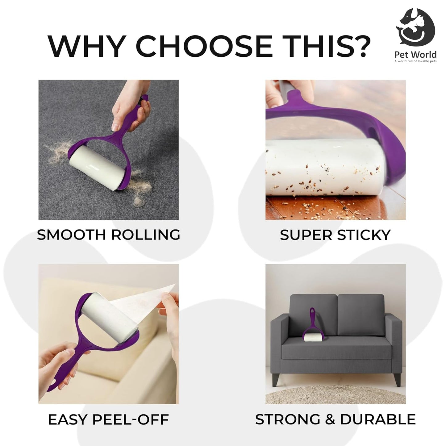 Tailworld Comfort Lint Roller