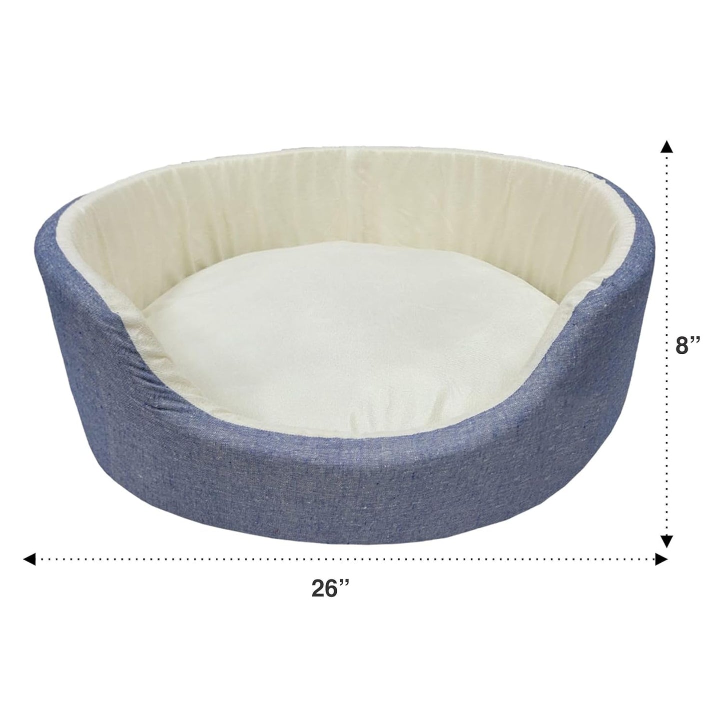 Dimensions of Fox Style Dog Fleece Bed
