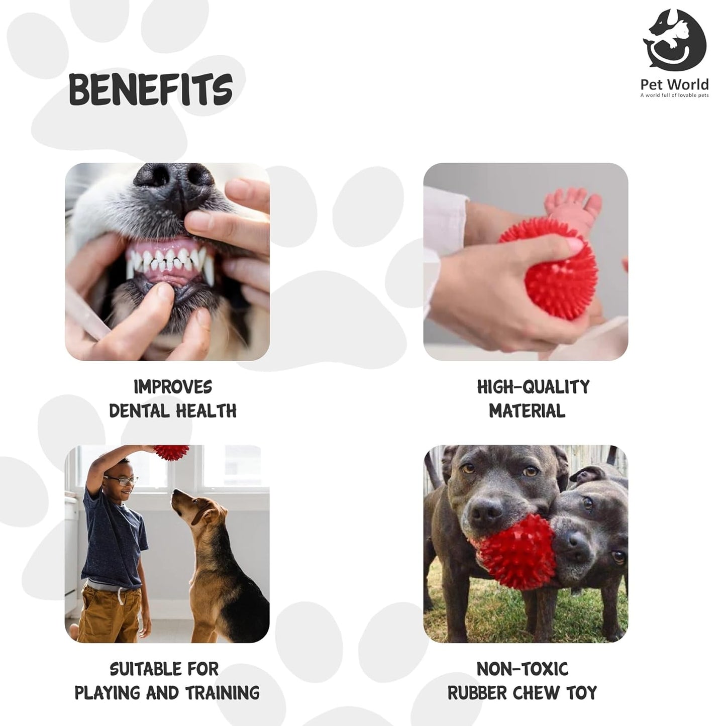 benefits of dogs spike ball