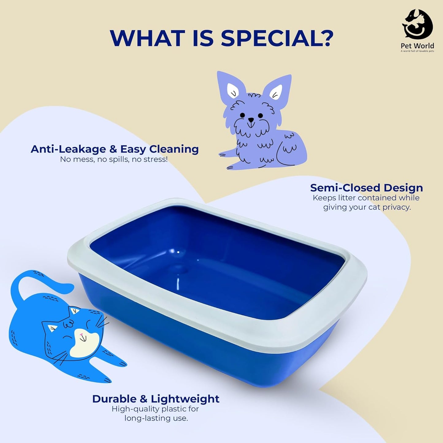 Tailworld Cat Litter Tray