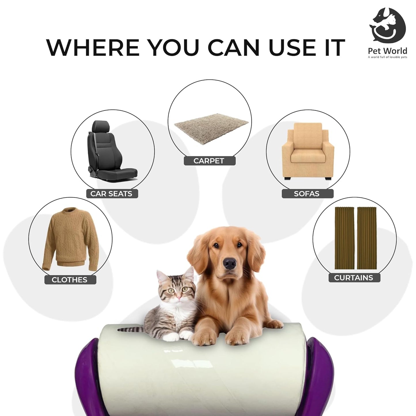 Tailworld Comfort Lint Roller