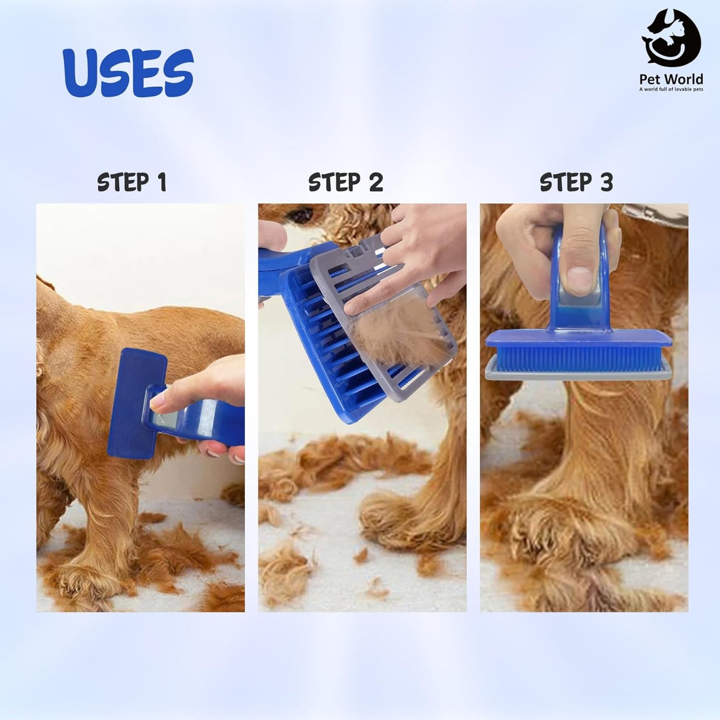 steps to use plastic self clean slicker