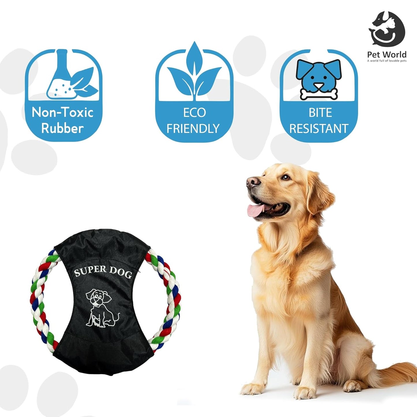 Eco-friendly dogs cotton disk