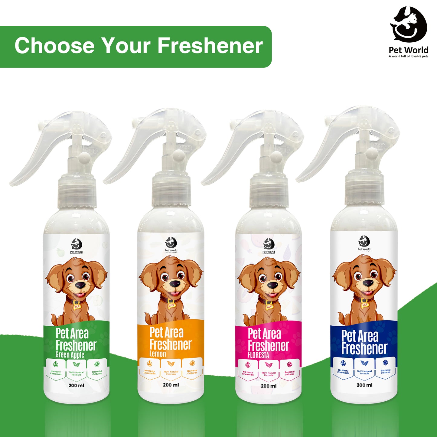 Choose your pet air freshner