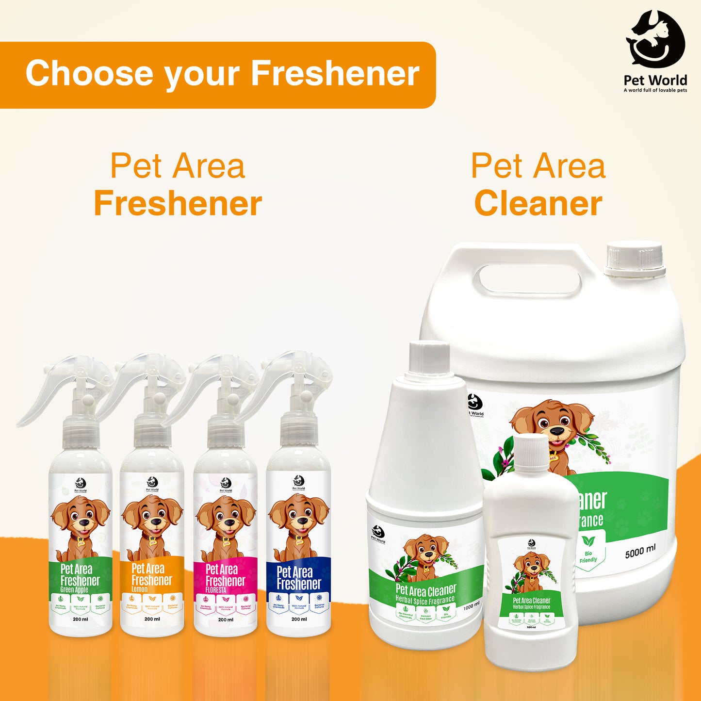 Choose your best pet safe area freshener