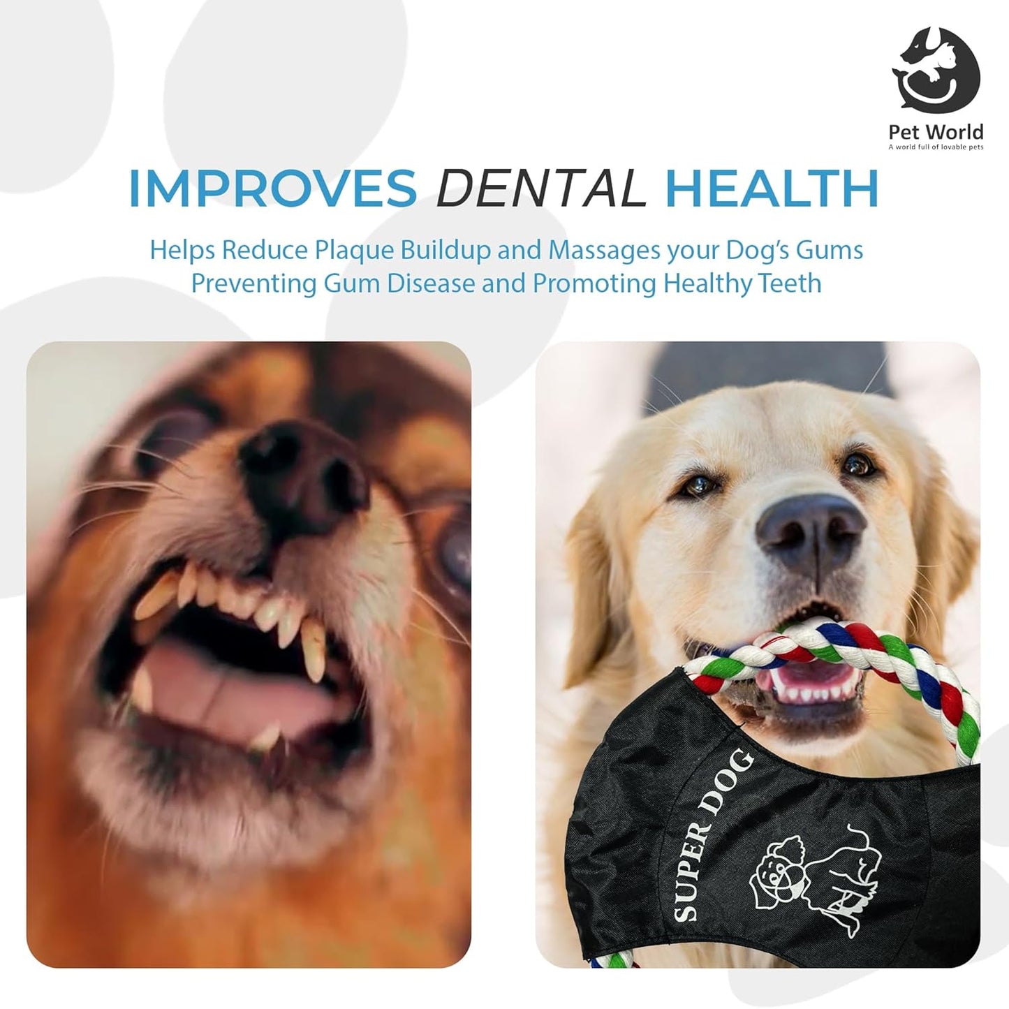 Improves dental health