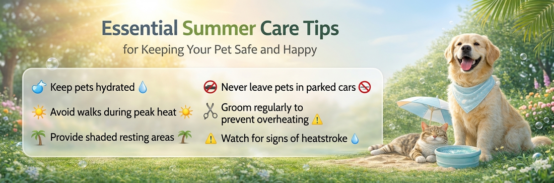 Essential Summer Care Tips for Keeping Your Pet Safe and Happy