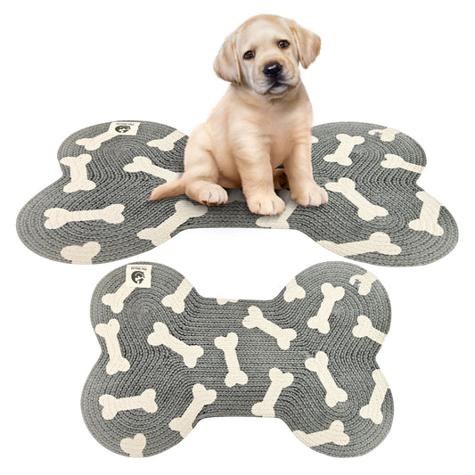Tailworld Bone Shape Cotton pet mat- bones
