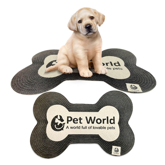 Tailworld Bone Shape Cotton pet mat