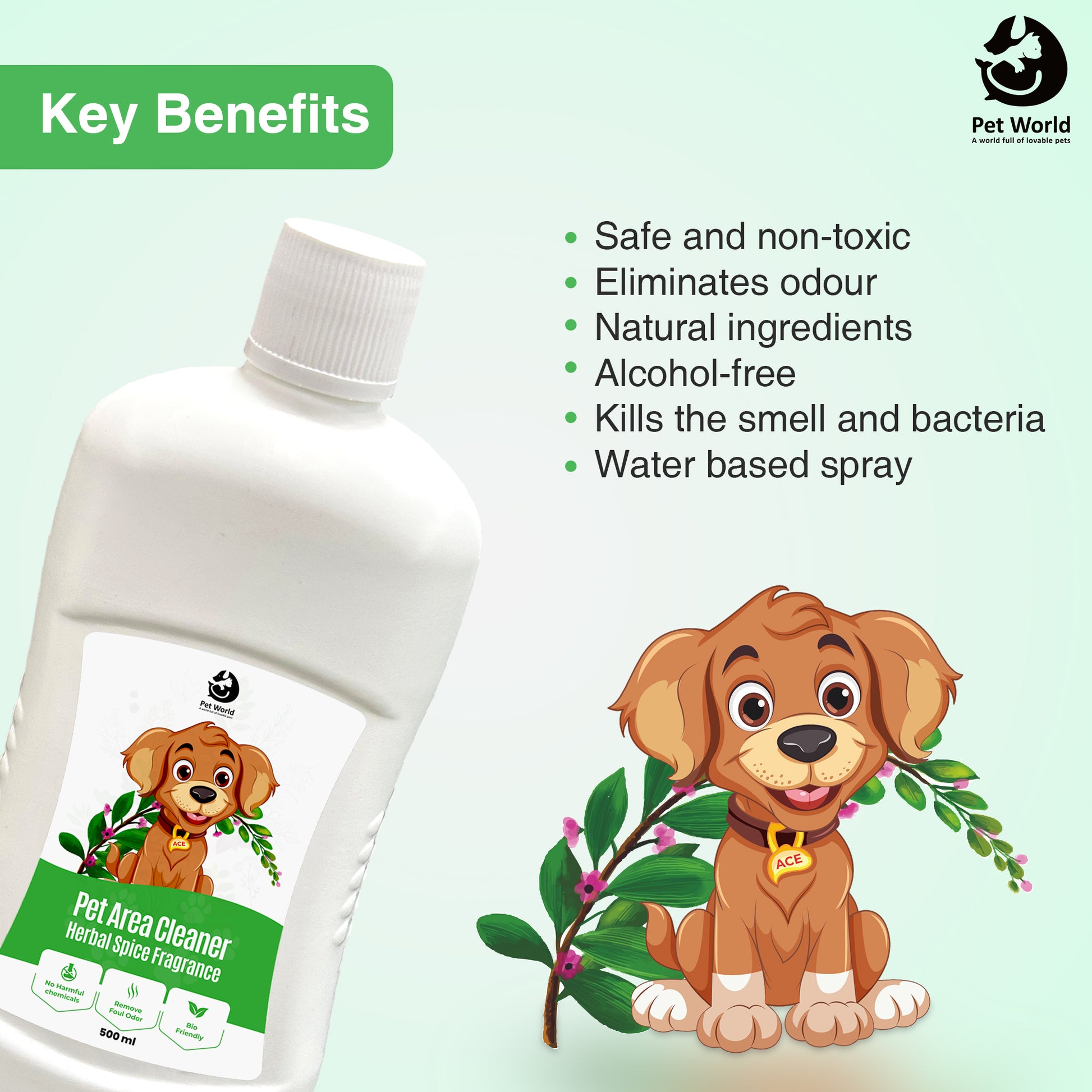 benefits of pet area cleaner