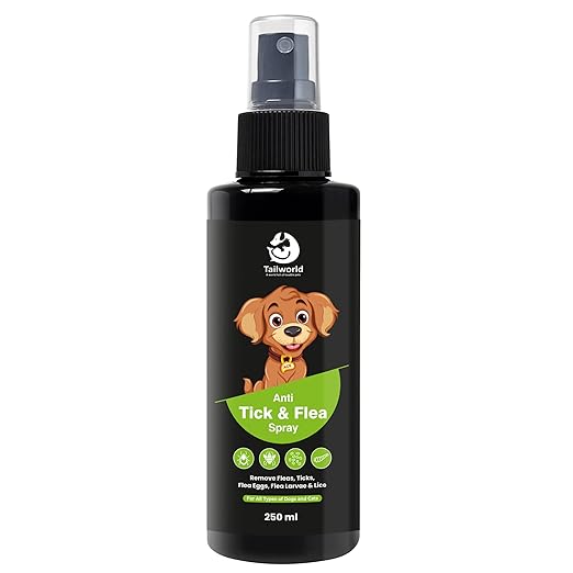 Anti-Tick flea spray for dogs & cats