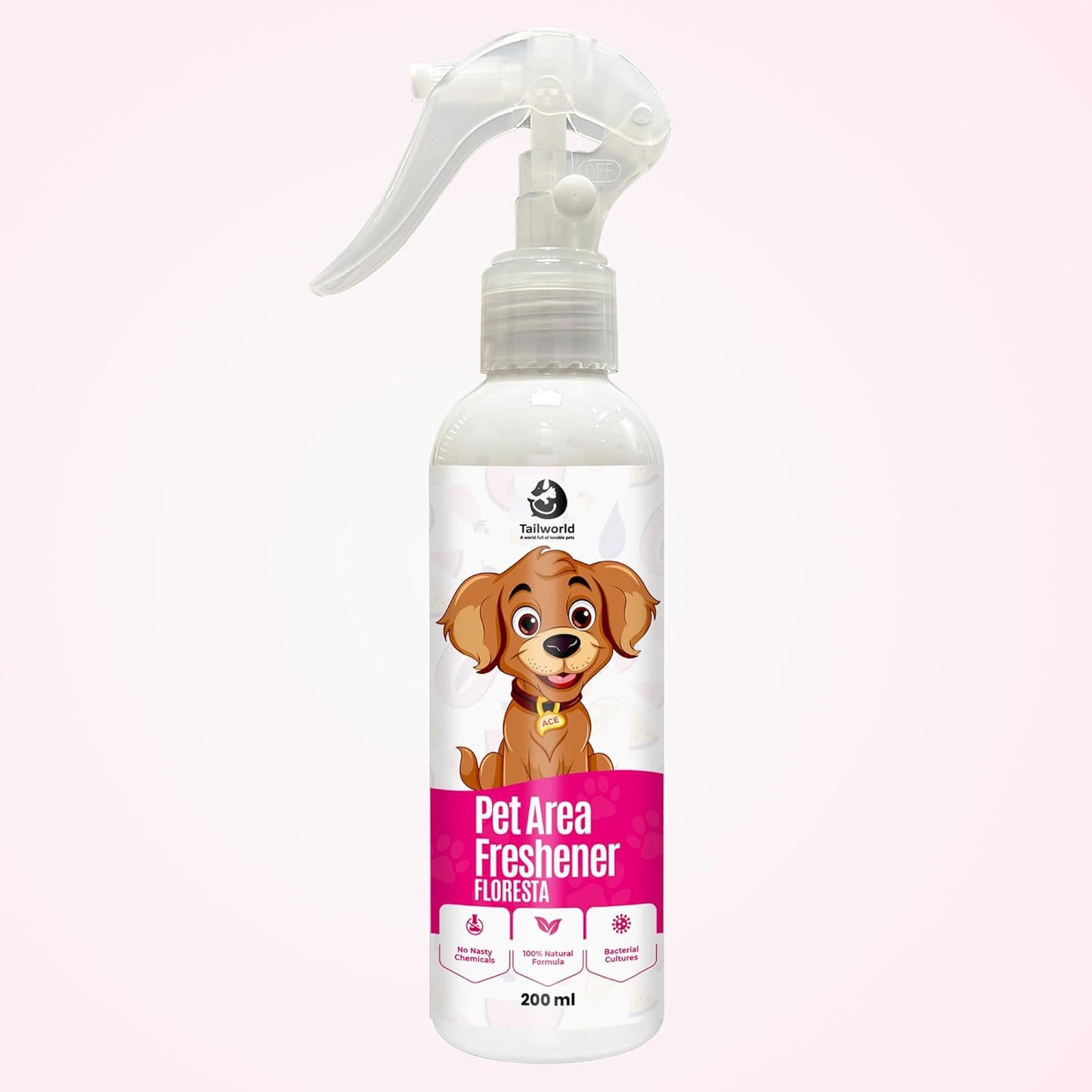 Tailworld Pet Area Freshener with Fragrance of Floresta (200ml)