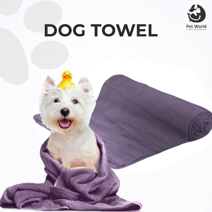 dog bath towel