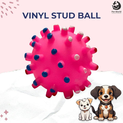 Tailworld Vinyl Stud Ball Dog Toy