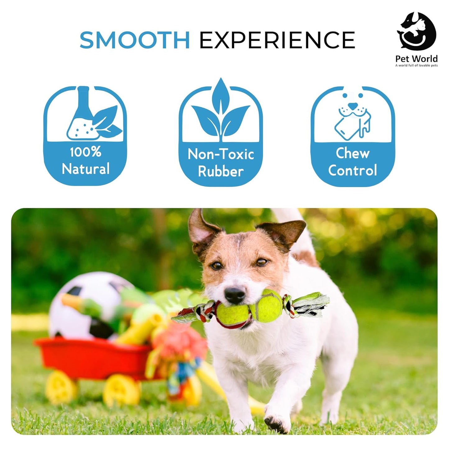 Non-toxic T Knot Toys for Dogs