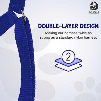 Tailworld Soft Nylon Dog Harness - Large