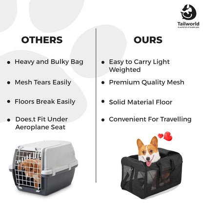 Tailworld Soft-Sided Pet Carrier Bag
