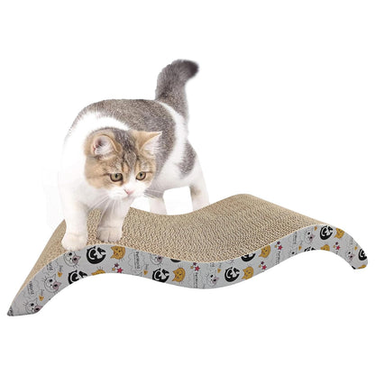 Tailworld Cat Scratcher Double Wave with Catnip