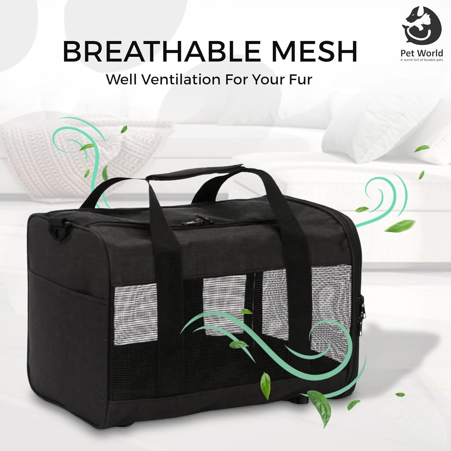 Tailworld Soft-Sided Pet Carrier Bag