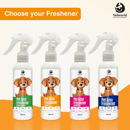 Tailworld Pet Area Freshener with Fragrance of Lemon (200ml)