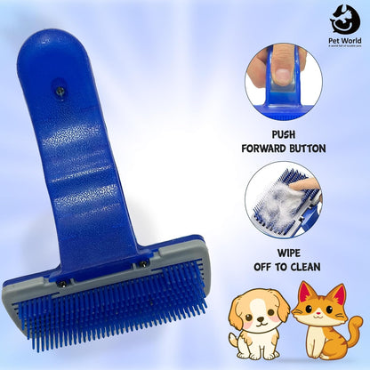 how to use pet plastic self clean slicker