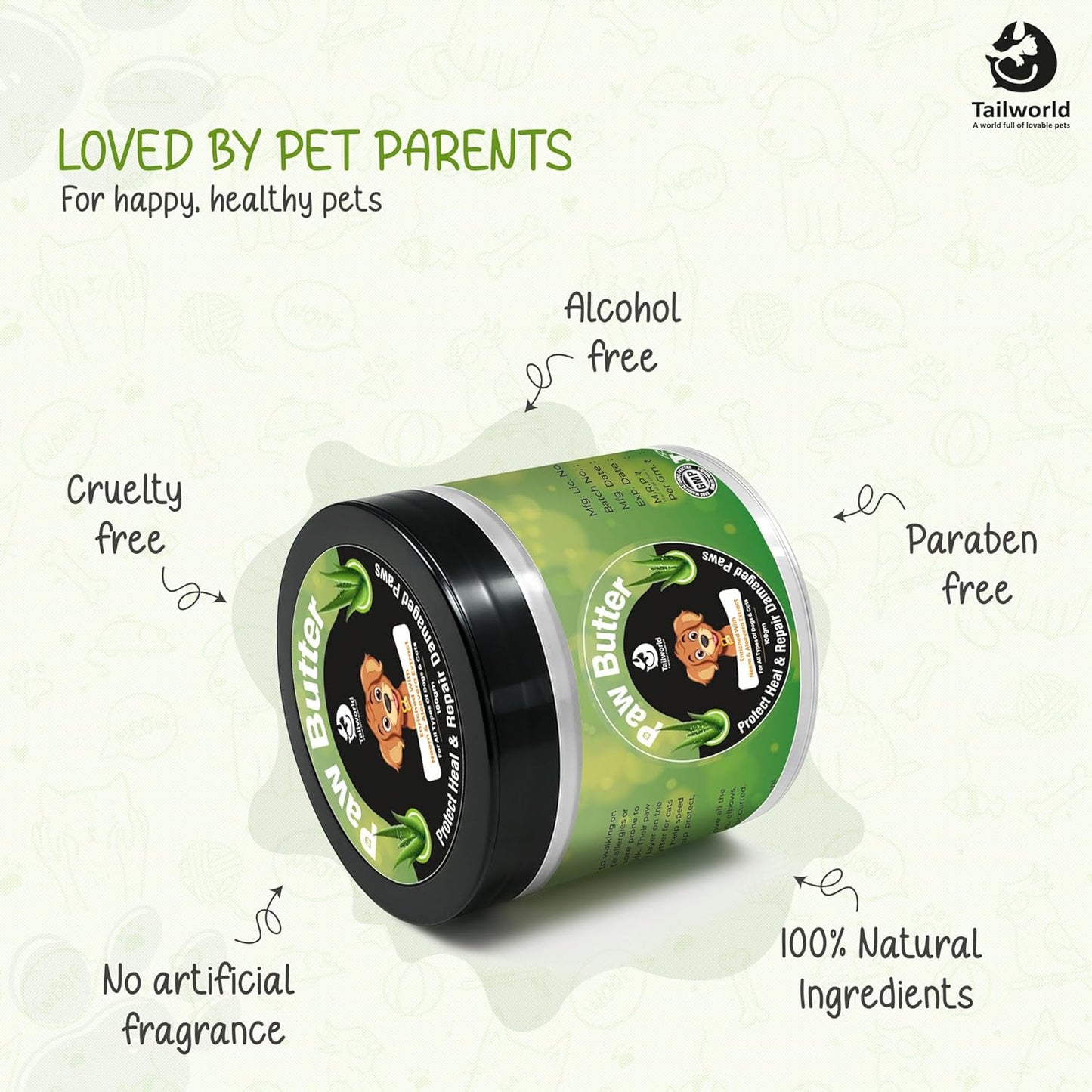 Tailworld Paw Butter Cream