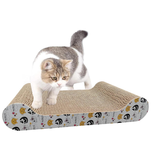 Tailworld Cat Scratcher Wide Shallow with Catnip (Small & Large)