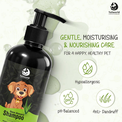 Tailworld Neem Aloe vera Shampoo