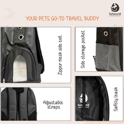 Tailworld Portable Pet Carrier Backpack