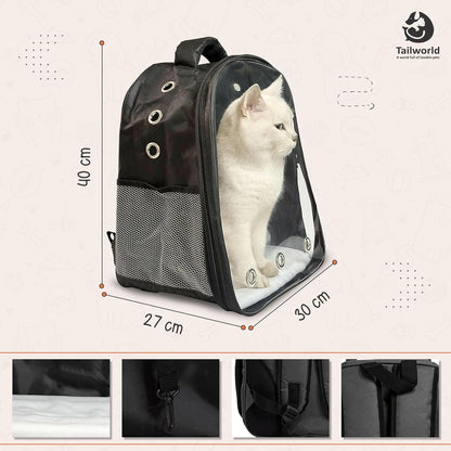 Tailworld Portable Pet Carrier Backpack