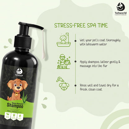 Tailworld Neem Aloe vera Shampoo