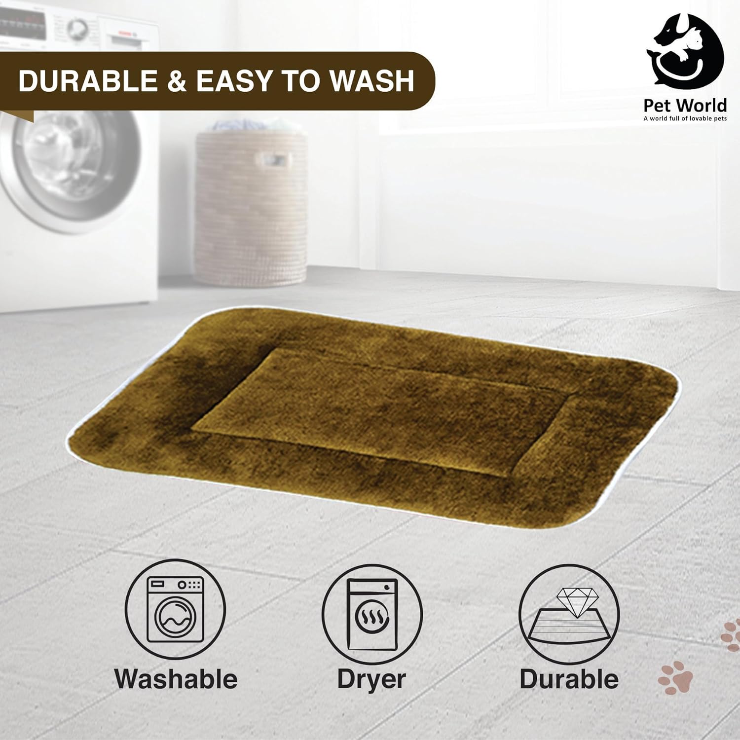 durable & easy to wash soft pooch